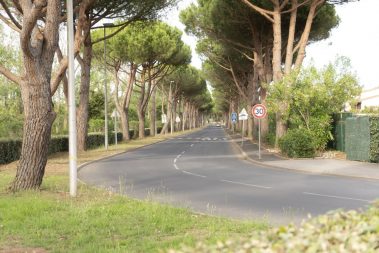 Portiragnes Plage Ferienhaus Straße Allee
