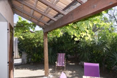 Portiragnes Plage Ferienhaus Terrasse