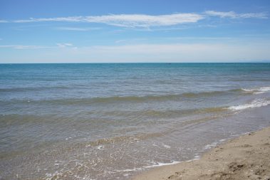 Portiragnes Plage Ferienhaus Himmel Wolken Strand Meer