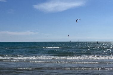 Cap d'Agde Kitesurfen Wassersport Sportler